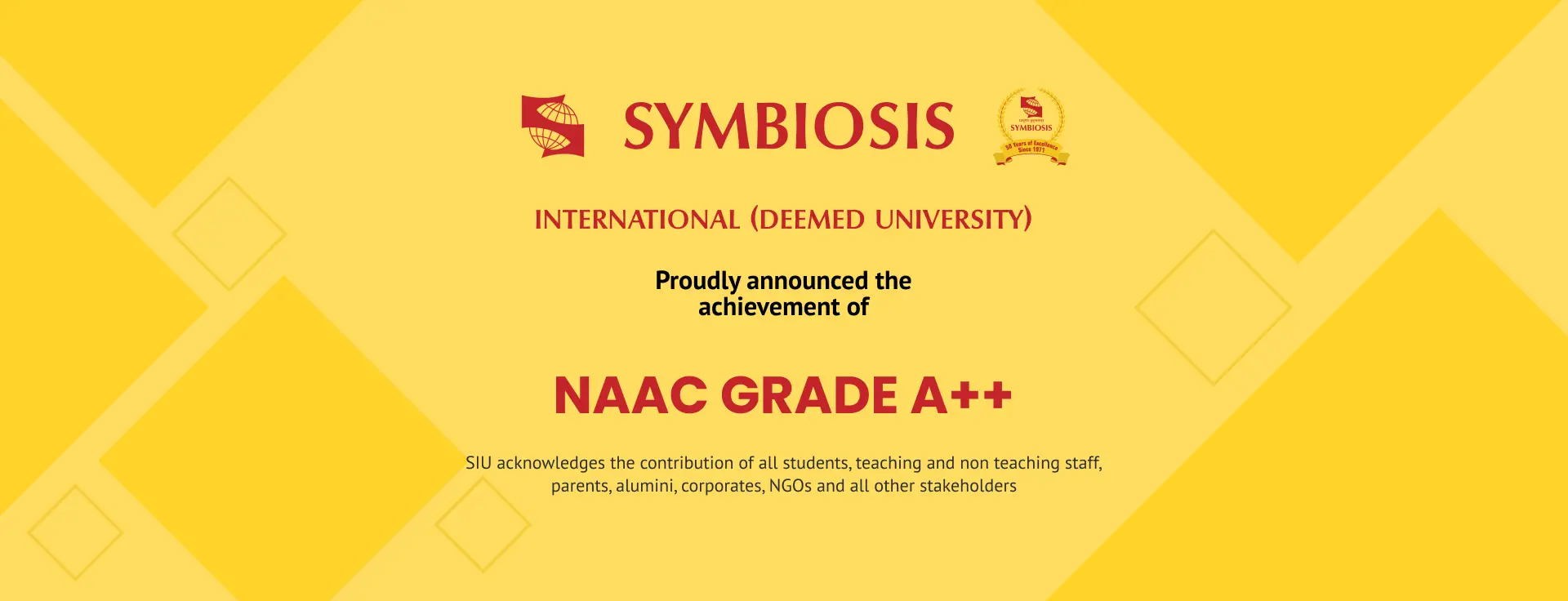 SIBM NOIDA - Symbiosis MBA Institute - NAAC Grade A++