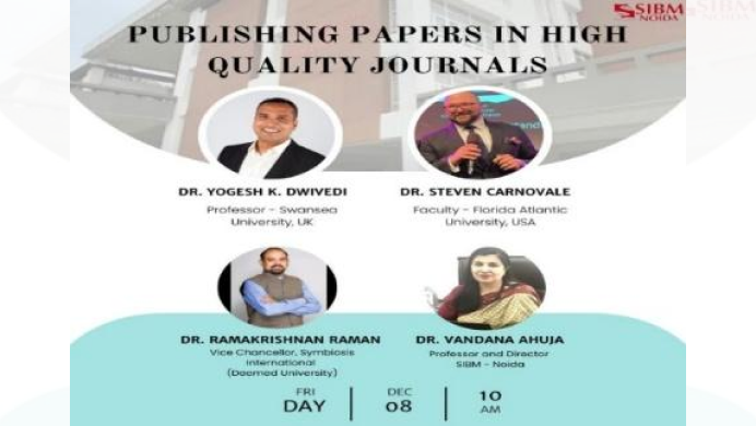 Publishing Papers in High-Quality Journals - Speakers
